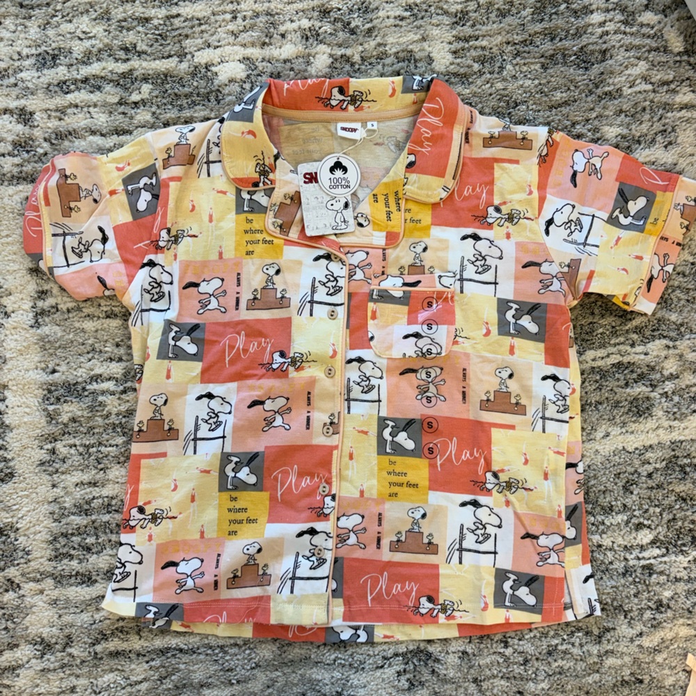 Snoopy PJ Set - Picture 2 of 3
